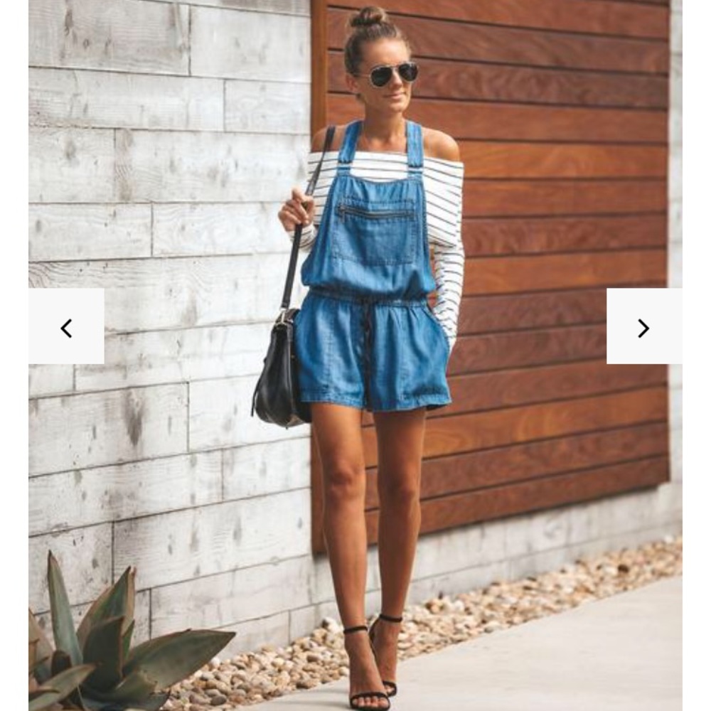 Vici Hot Hot Hot Tencel Overalls